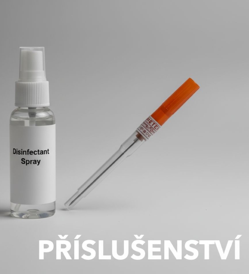 Dezinfekce a kanyly na piercing