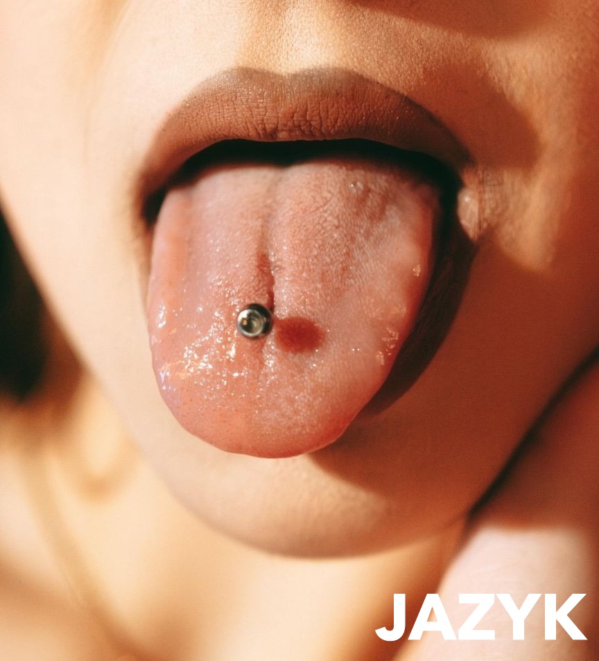 Piercing do jazyka