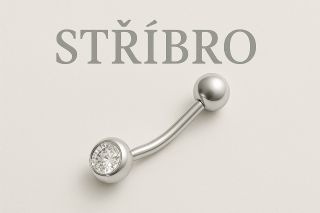 Materiály šperků/piercingů