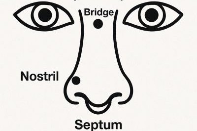 Umístění piercingu