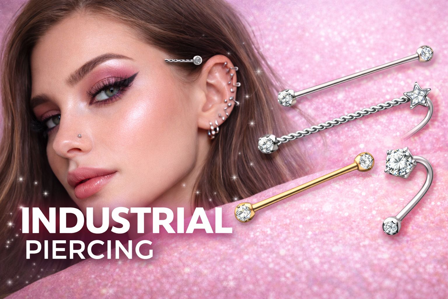 Typy piercingu podle částí těla