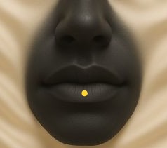 Lower labret