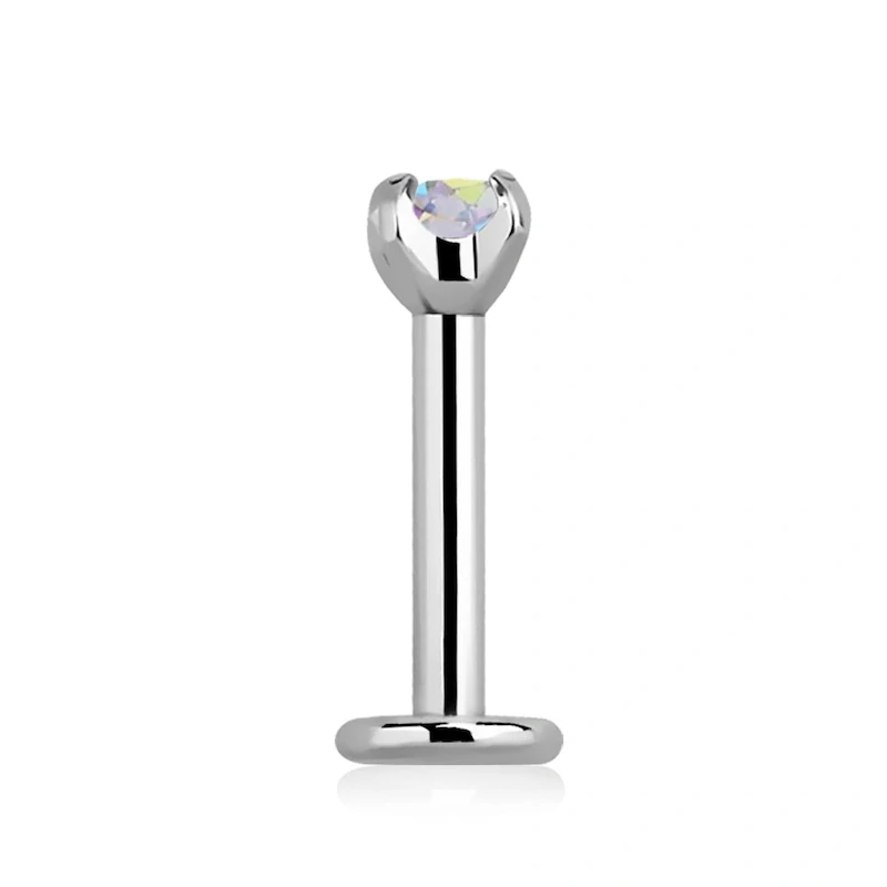 Labret se zirkonem