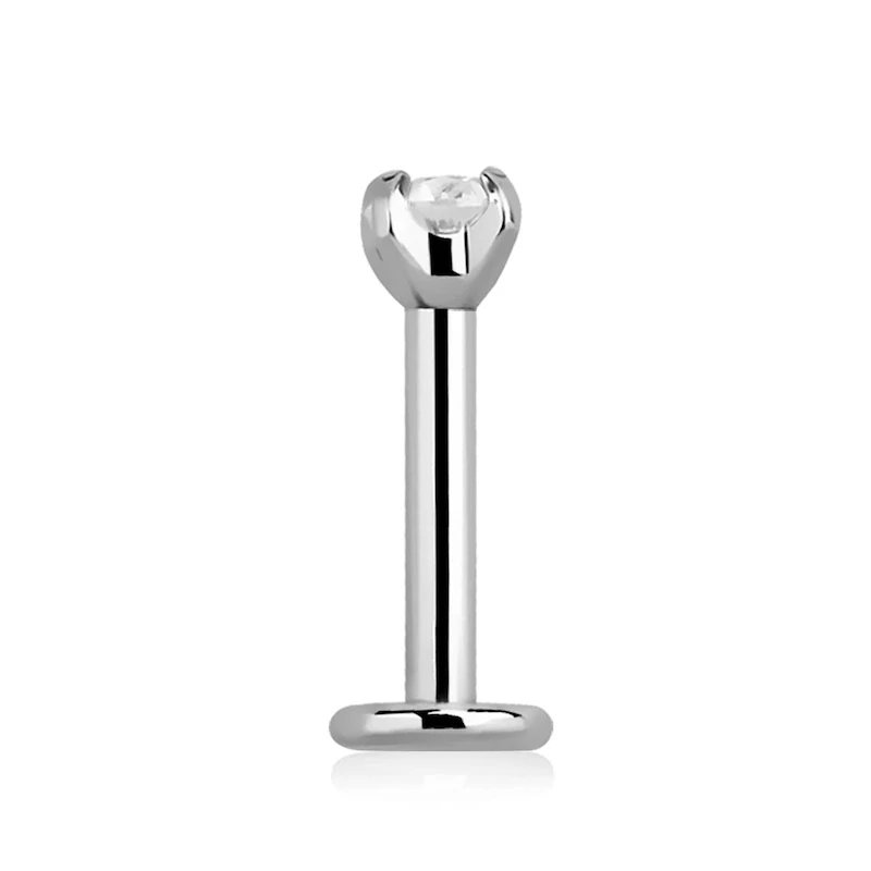 Labret se zirkonem