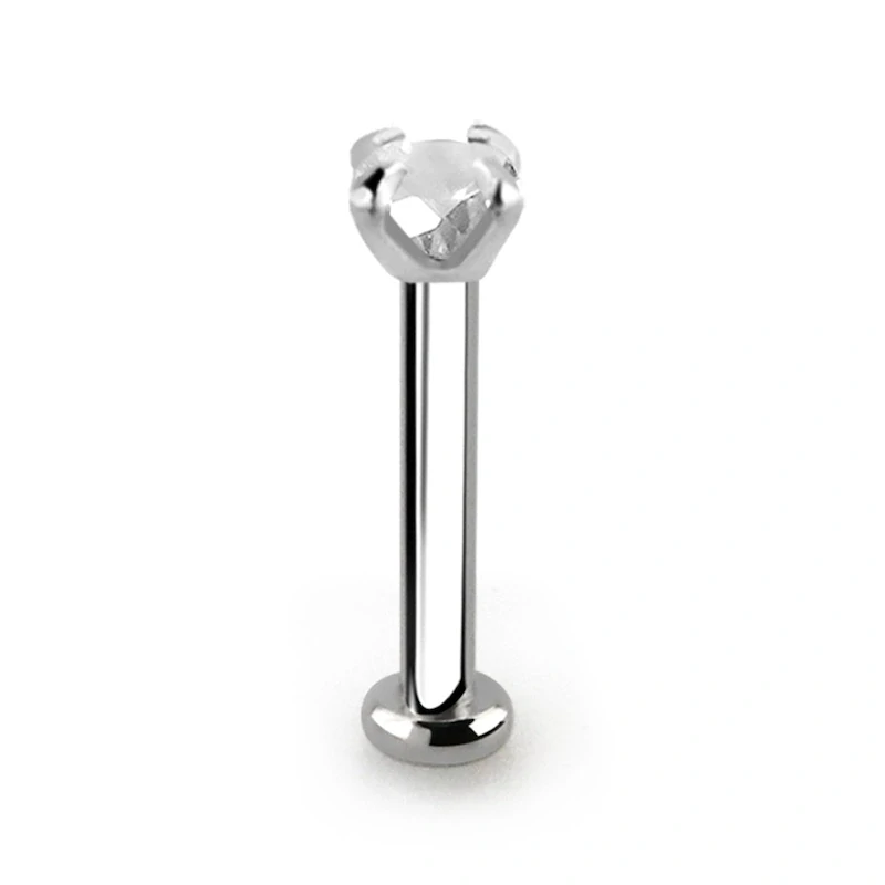 Labret se zirkonem různých délek