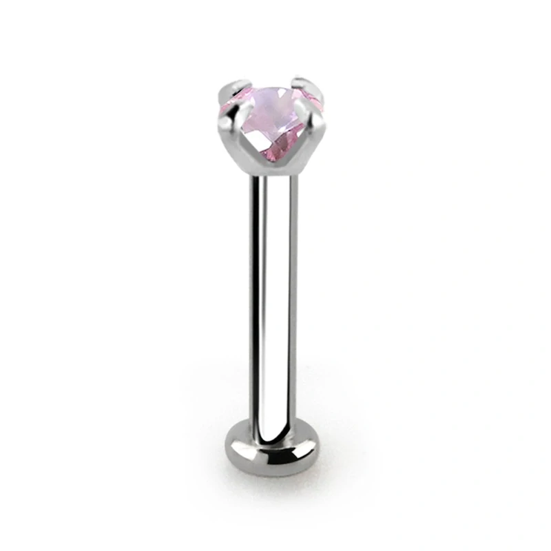 Labret se zirkonem různých délek