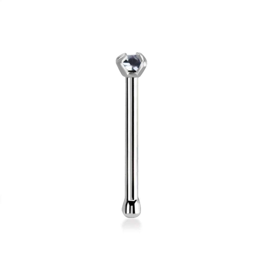 Piercing do nosu s kamínkem