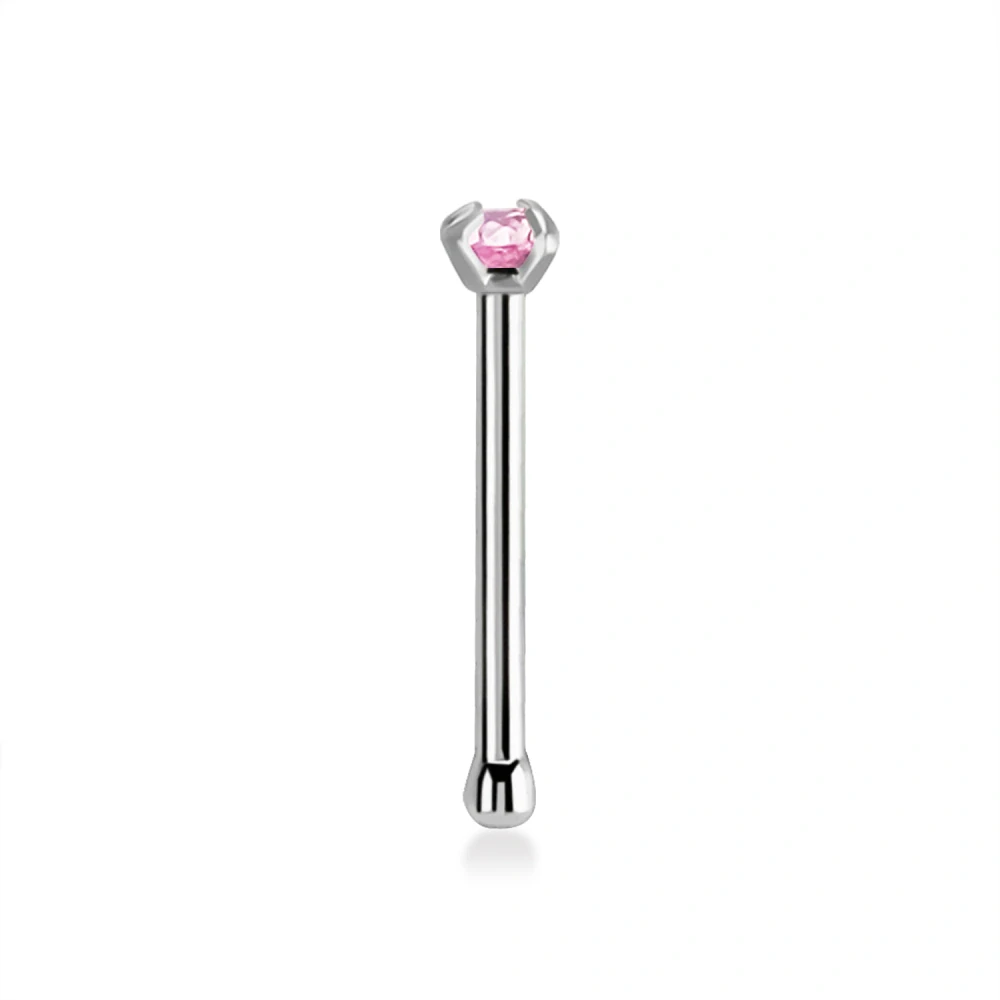 Piercing do nosu s kamínkem