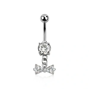 Banán do pupíku s mašlí čirá 12 mm