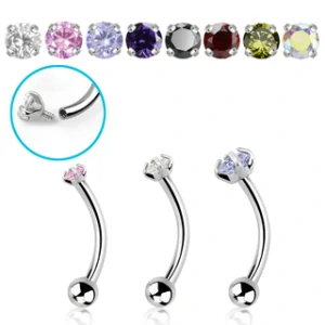 Banánek s kamínkem a kuličkou BNECZIN InfinityPierce