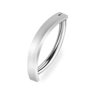 Titanový banánek G23 – sterilizovaný EO plynem (zlatý nebo leštěná ocel)