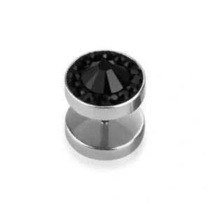 Falešný plug z chirurgické oceli s krystaly Swarovski IPGC InfinityPierce