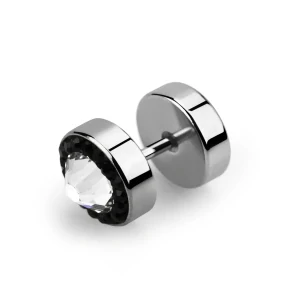 Plug do ucha s krystaly Swarovski IPGCB InfinityPierce