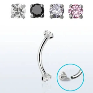 Banán s kamínkem po obou stranách v různých barvách BNE2CZIN InfinityPierce