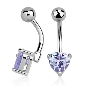 Piercing belly do pupíku se srdíčkem BNHTZ InfinityPierce