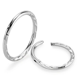 Kroucený kroužek v různých průměrech a barvách SGSH19 InfinityPierce