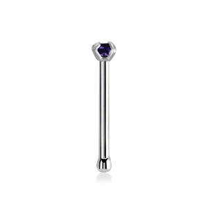 Piercing do nosu s kamínkem