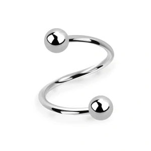 Spirála s kuličkami v různých délkách