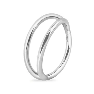 Ocelový kroužek dvojitý různých délek SGSH32 InfinityPierce