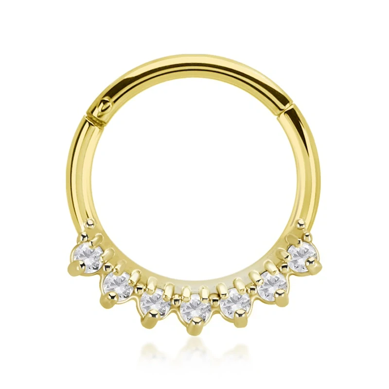 Kroužek korunka různých barev se zirkony SGTSH29 InfinityPierce