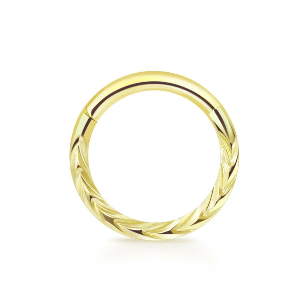 Kroucený kroužek v různých průměrech a barvách SGSH19 InfinityPierce