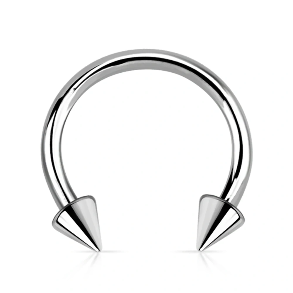 Titanová podkova G23 s hroty UCB18CN InfinityPierce