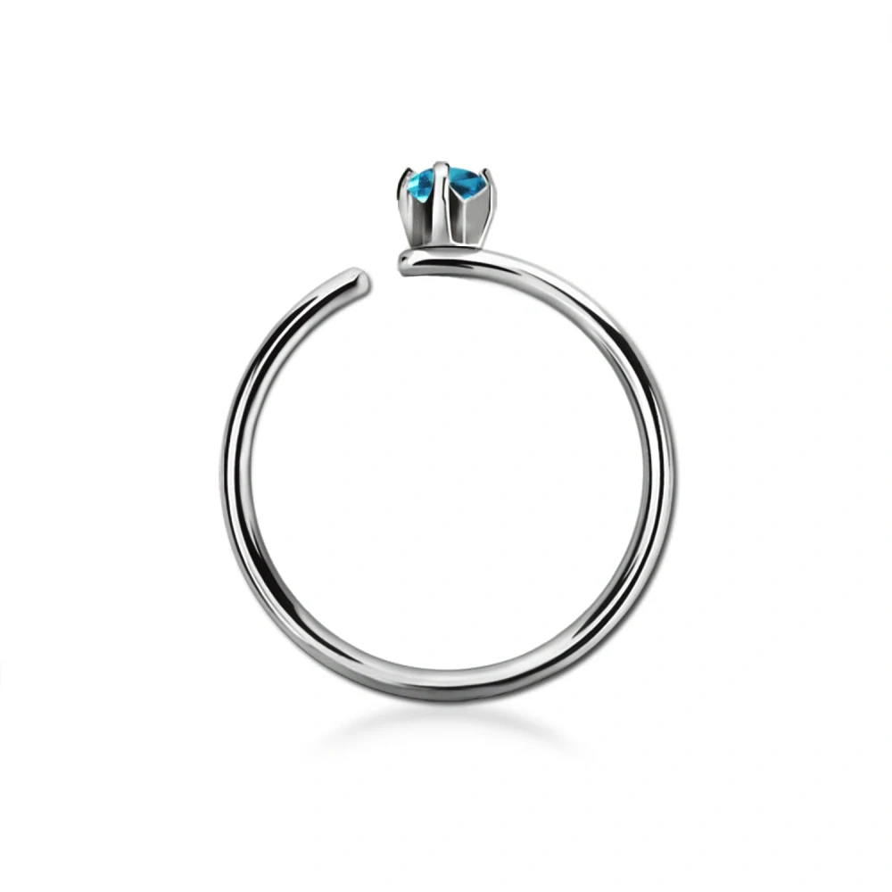 Kroužek různých průměrů s krystalem