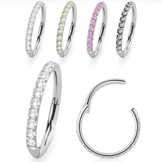 Krásný kroužek se zirkony různých barev SGSHS10 InfinityPierce